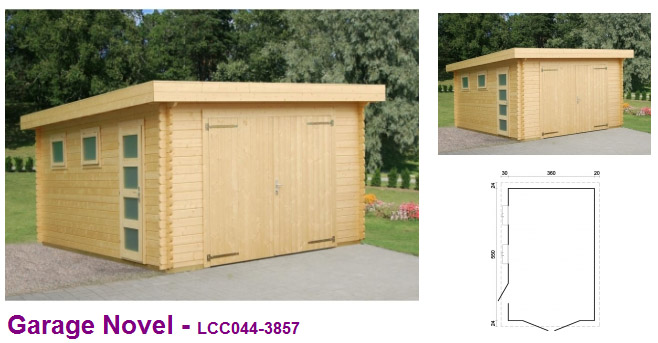 Timber Garages UK, Wooden Garages for Sale, Single &amp; Double