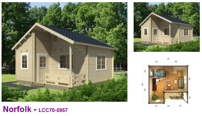 Please view some of our quality log houses and smaller log cabin 