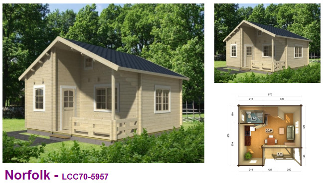 Please view some of our quality log houses and smaller log cabin