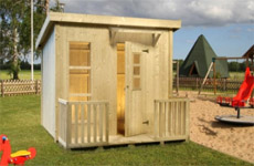 Wooden Play Houses Sales - Timber Playhouses UK